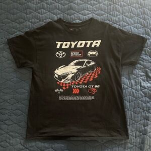 Toyota GT86 Black Graphic Tee